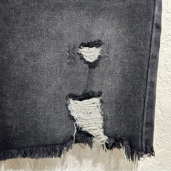 We the free denim distressed skirt womens size 31 - Picture 11 of 11